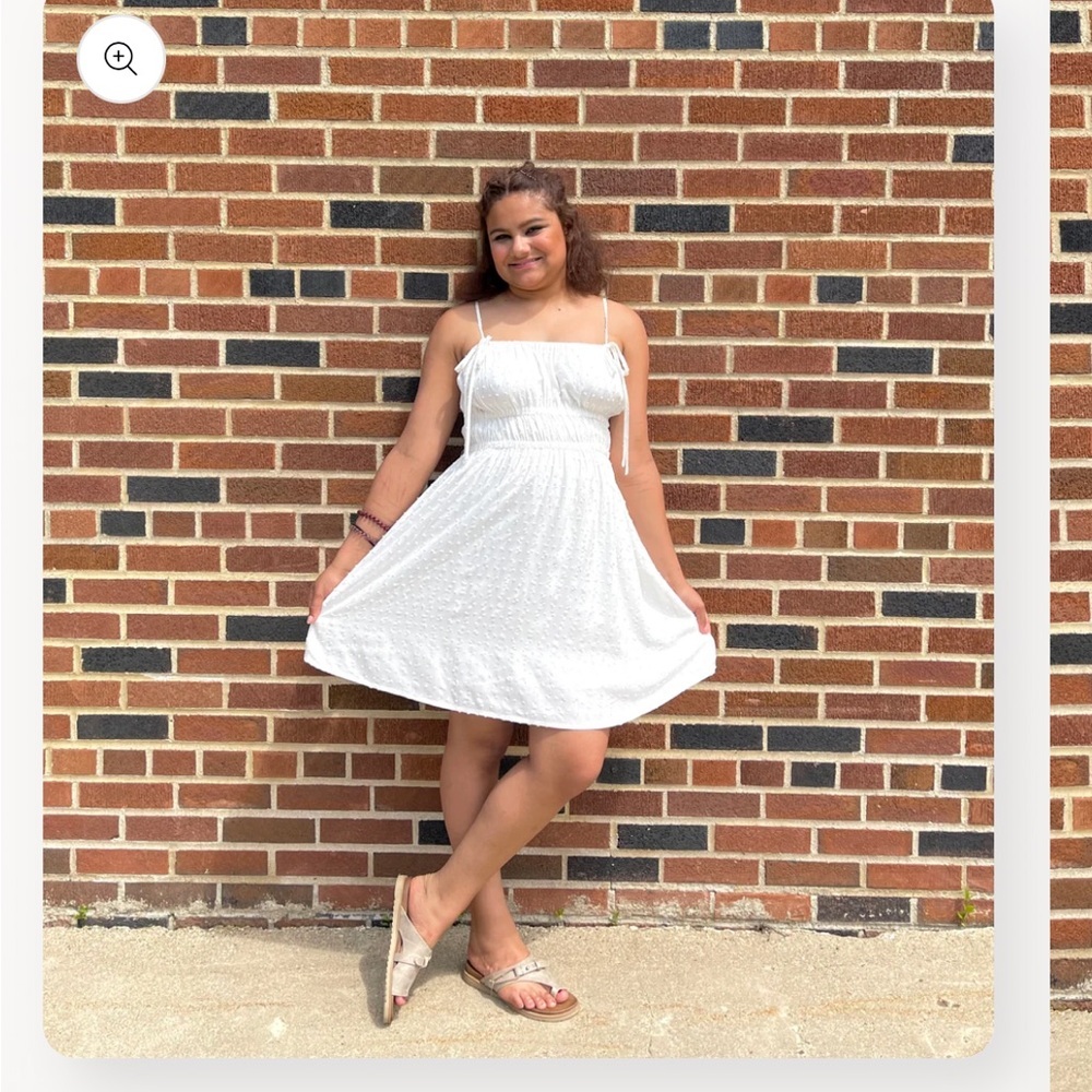 White Birch Ivory Sleeveless Solid Woven Lace Midi Dress size XL